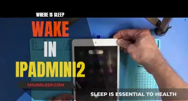 Where's Sleep Wake on Your iPad mini 2?