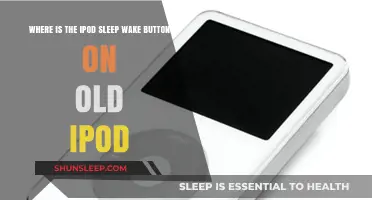 Finding the Sleep/Wake Button on Your Old iPod
