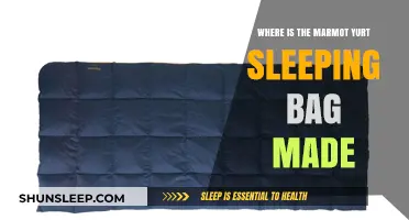 Marmot Yurt Sleeping Bag: Where is it Made?