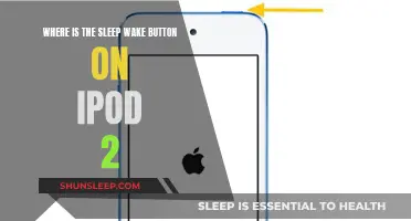 Locate the Sleep/Wake Button on Your iPod 2