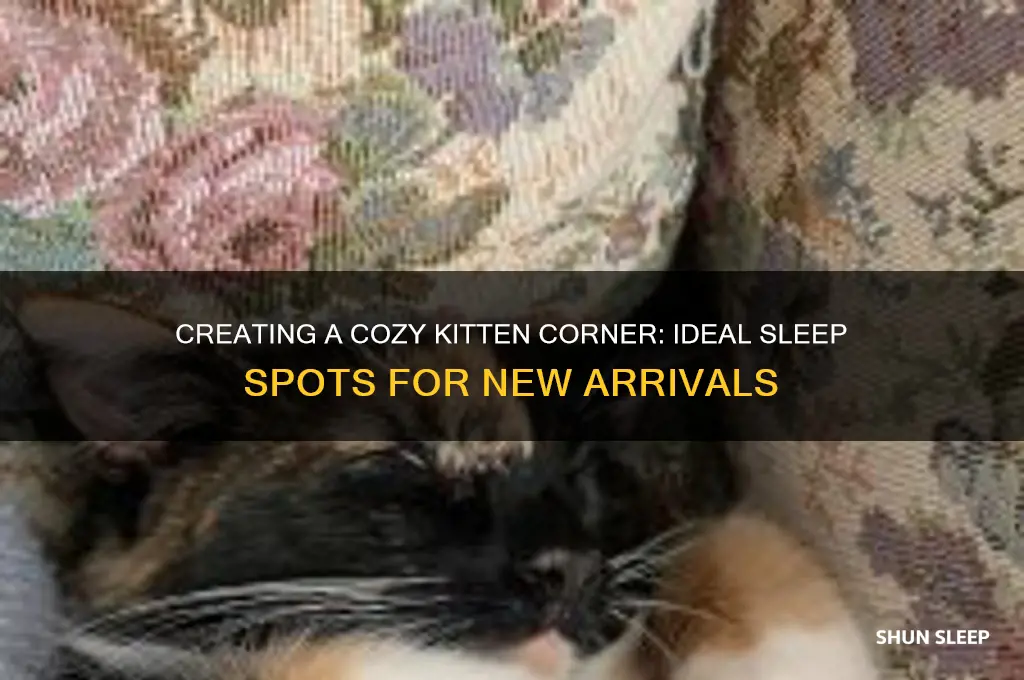 where should a kitten sleep when you first get it