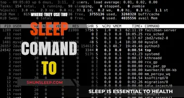 How the Sleep Command Helps You