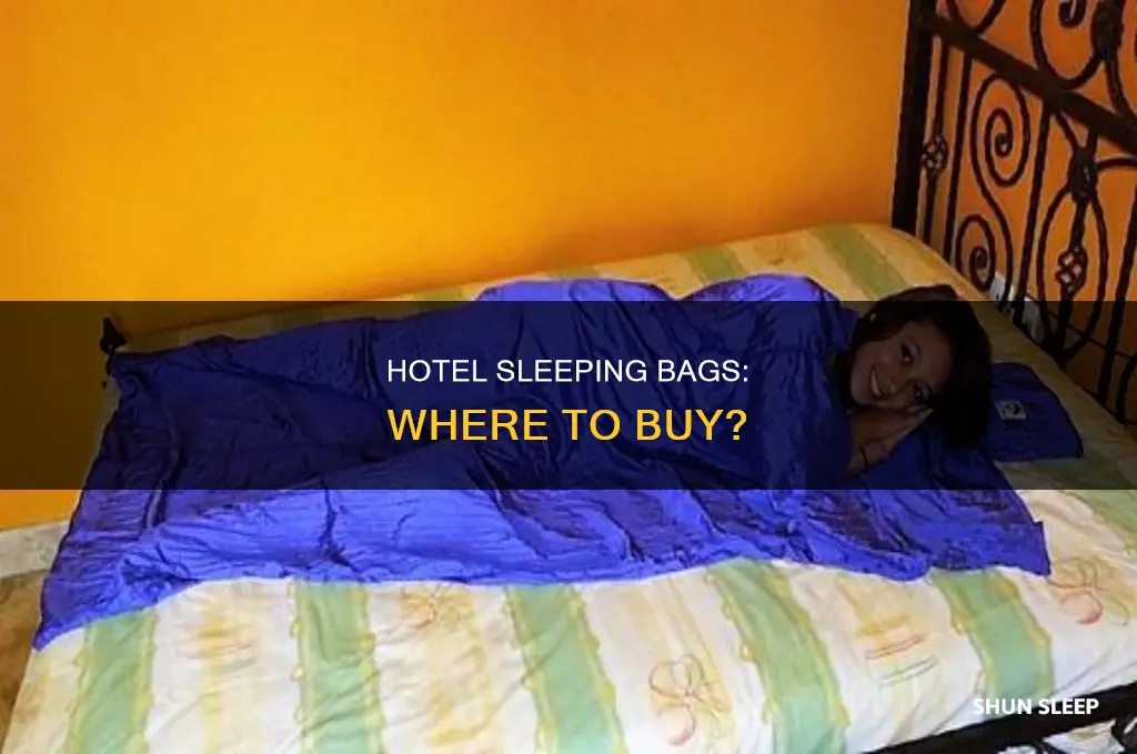 where to buy hotel sleeping bag