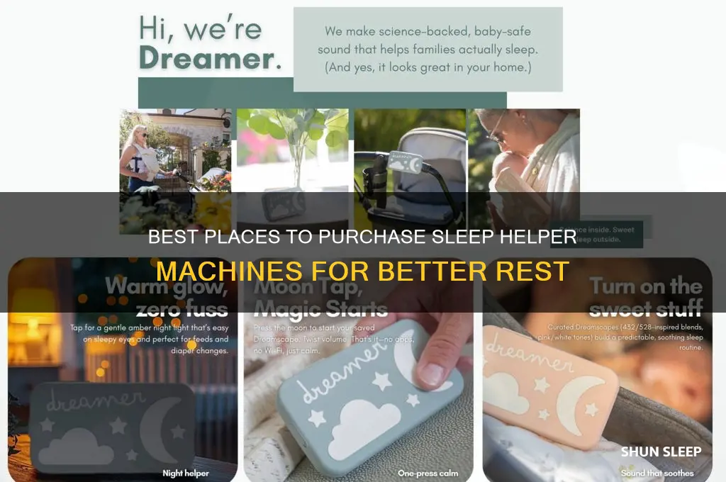 where to buy sleep helper machine