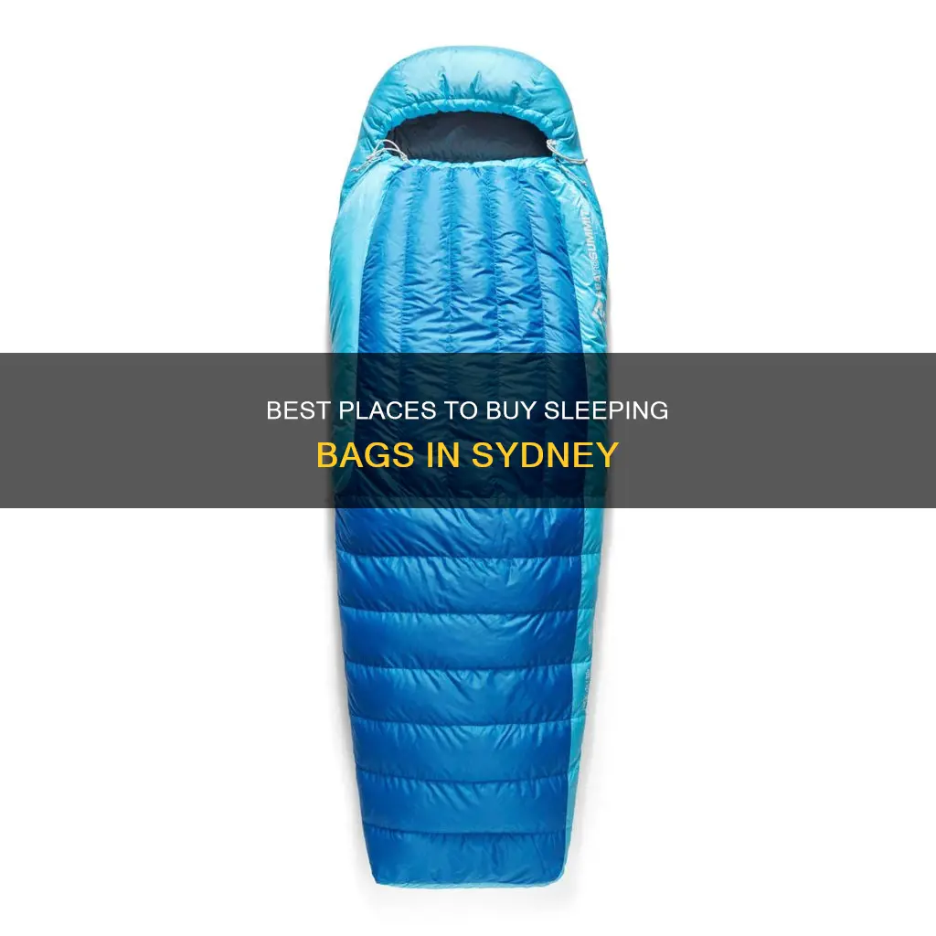 where to buy sleeping bags in sydney
