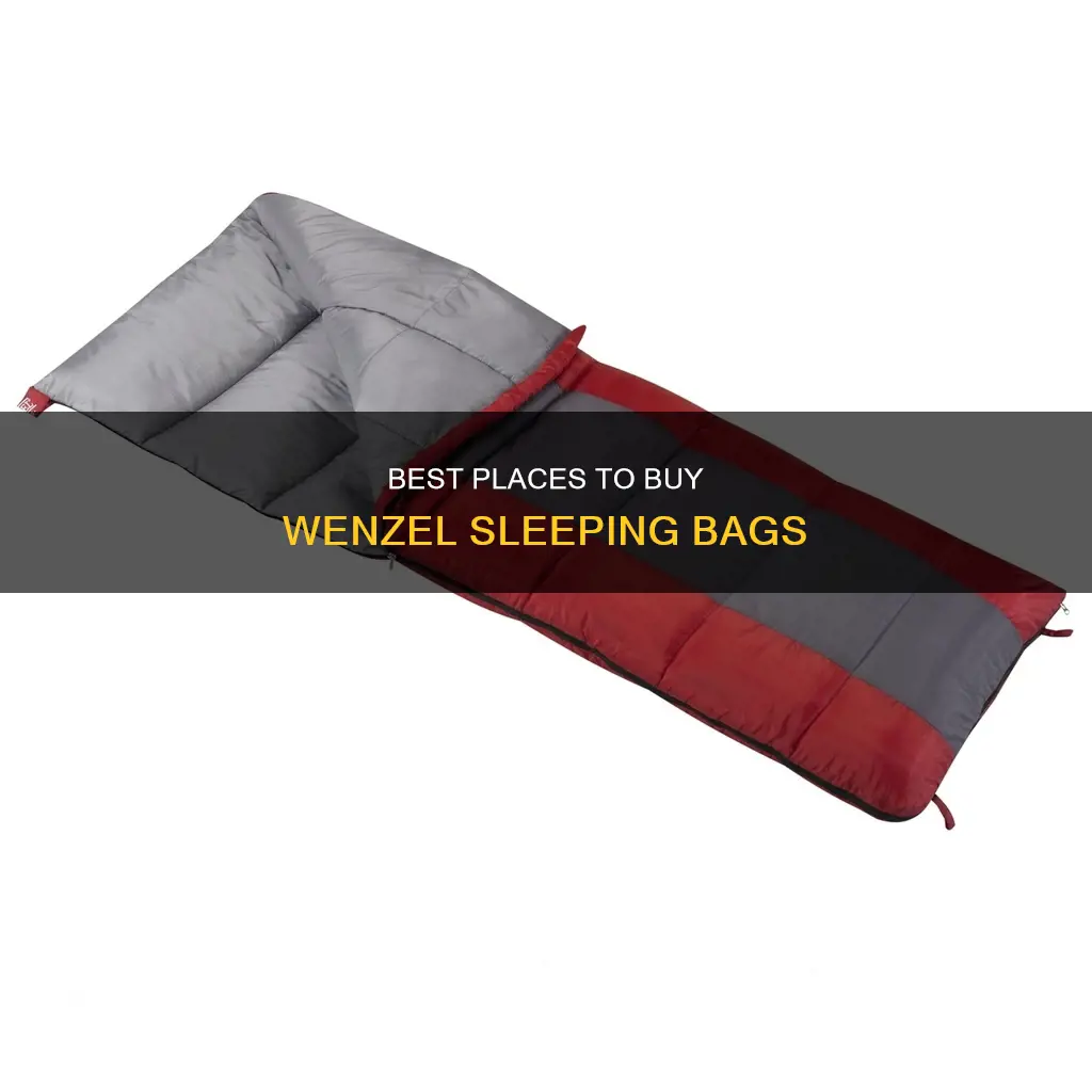 where to buy wenzel sleeping bags