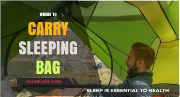 Strategic Sleeping Bag Storage: Backpack or Bike?