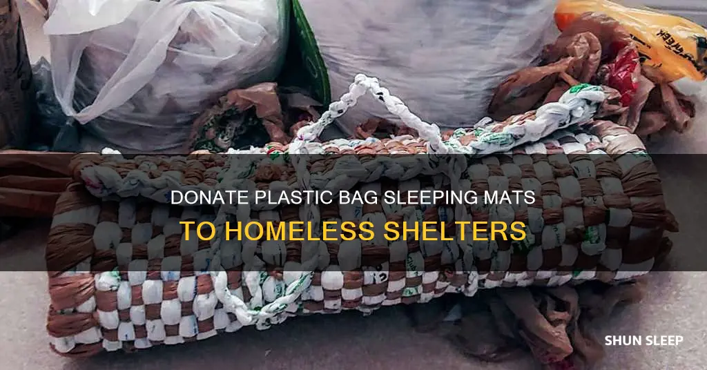 where to donate plastic bag sleeping mats