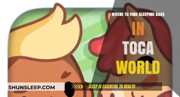 Toca World: Where to Find Sleeping Bags?
