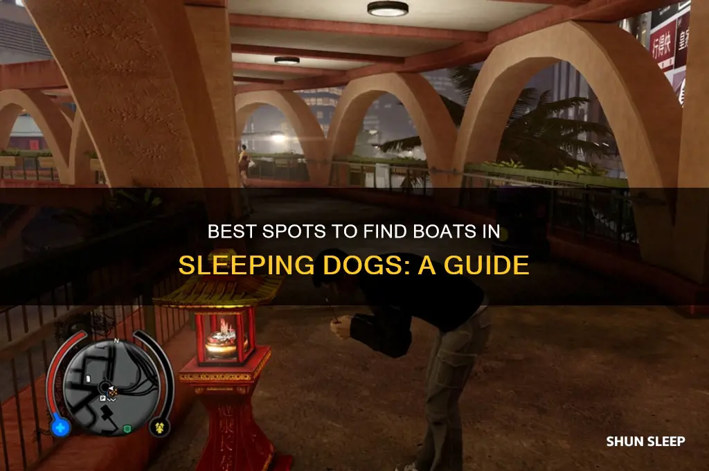 where to get a boat in sleeping dogs