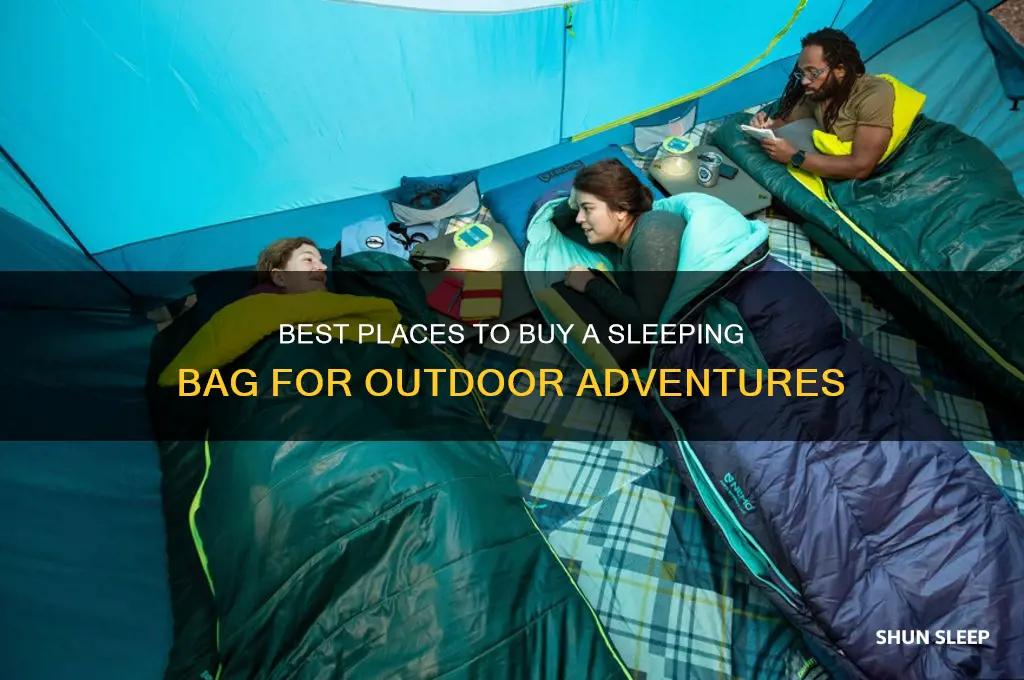 where to get a sleeping bag