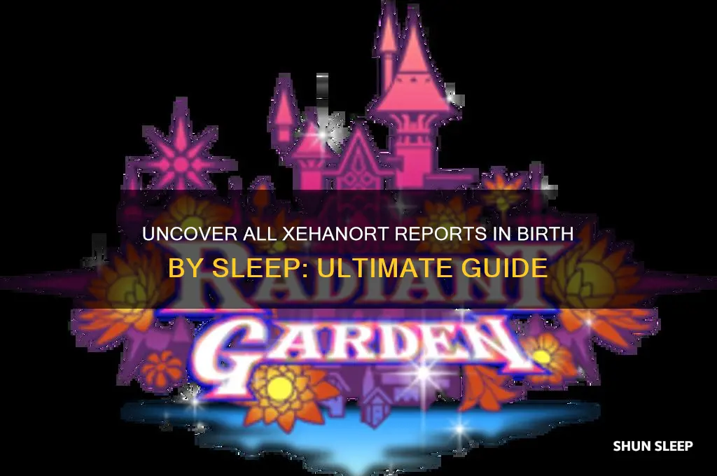 where to get all xehanort reports in birth by sleep