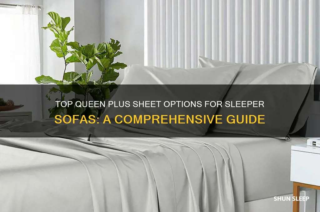 where to get queen plus sheets for my sleeper sofa