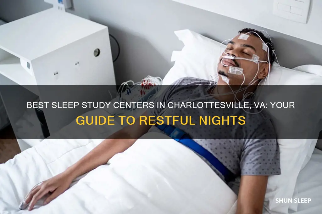 where to get sleep study in charlottesville va