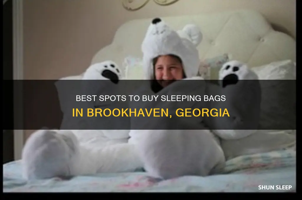where to get sleeping bag in brookhaven