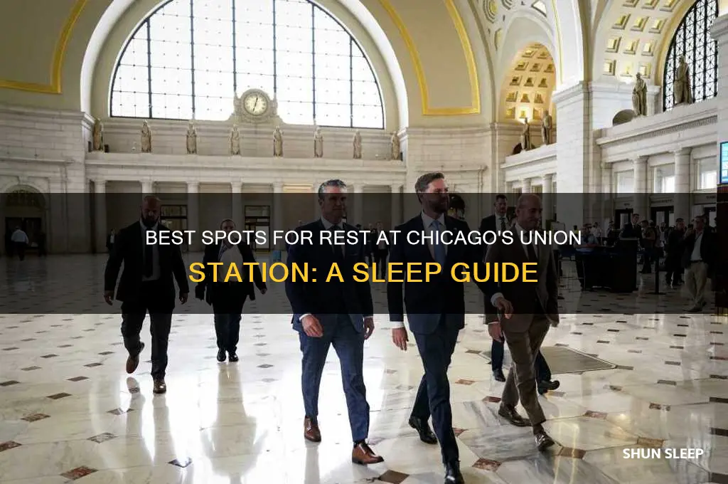 where to get some sleep at union station chicago