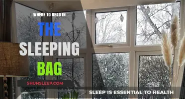 Cozy Reading Spots: Sleeping Bag Edition