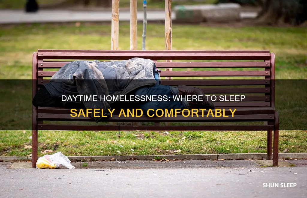 where to sleep during the day homeless