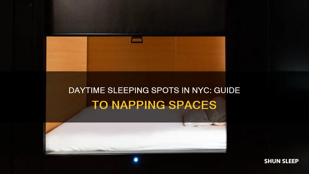 where to sleep during the day in nyc