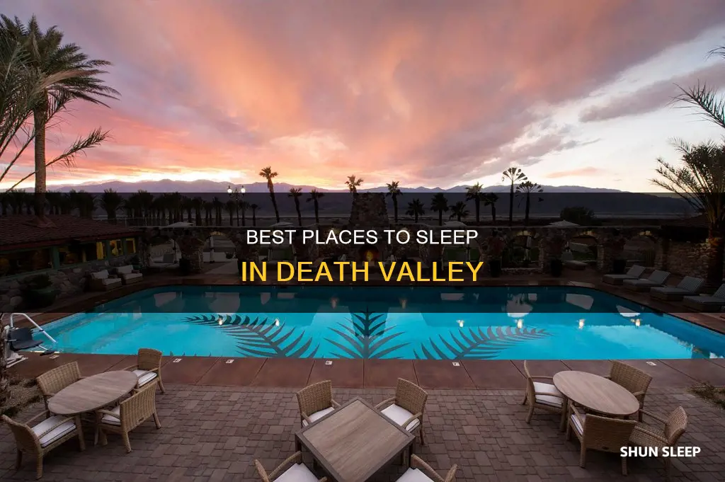 where to sleep in death valley for 1 day