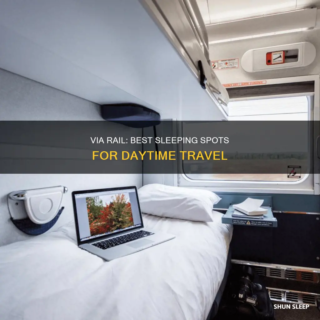 where to sleep on via rail during the day