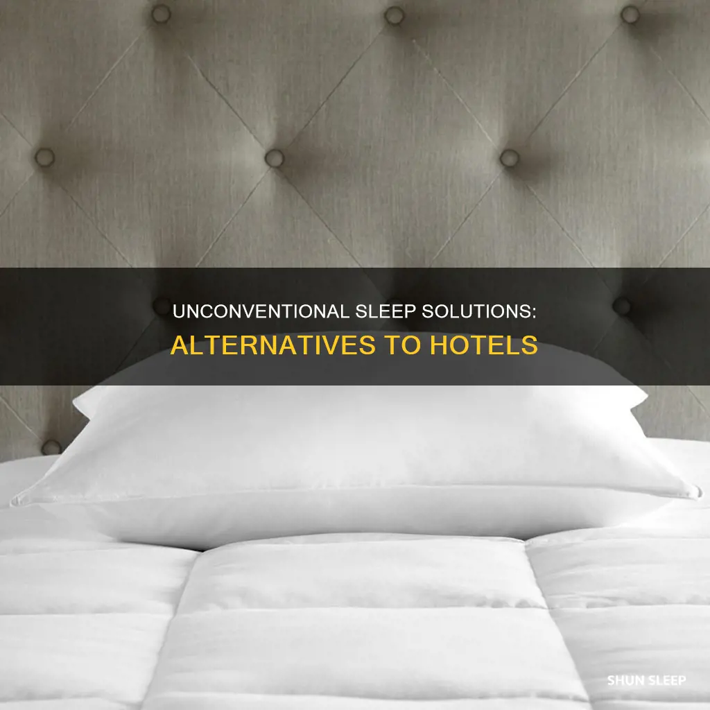 where to sleep without hotel