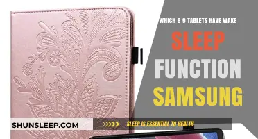 Samsung's Wake-Sleep Tablets: Unlocking the Power of 8 and 9