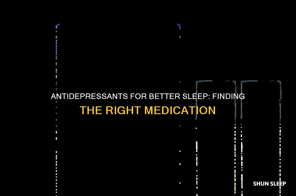 which antidepressant helps sleep