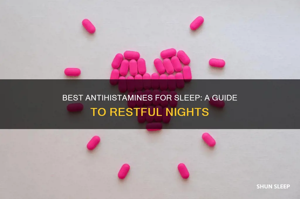 which antihistamine helps sleep