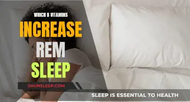 Vitamins for Sleep: B-Complex for Better REM Sleep