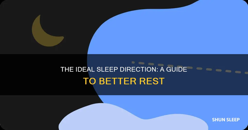 which direction do we need to sleep