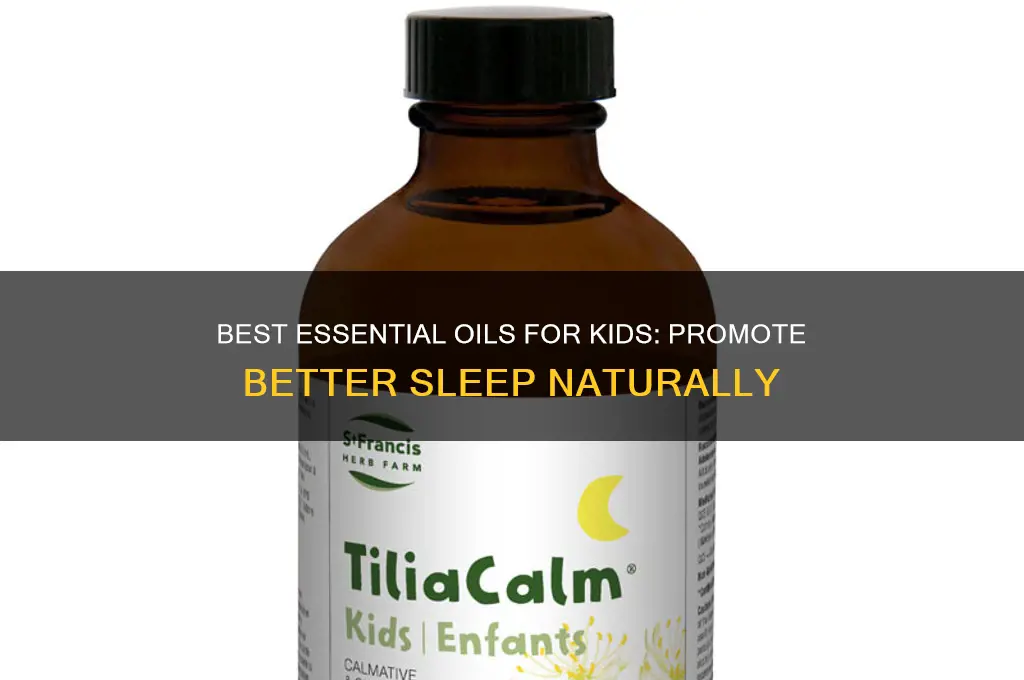 which essential oil is best for helping children sleep