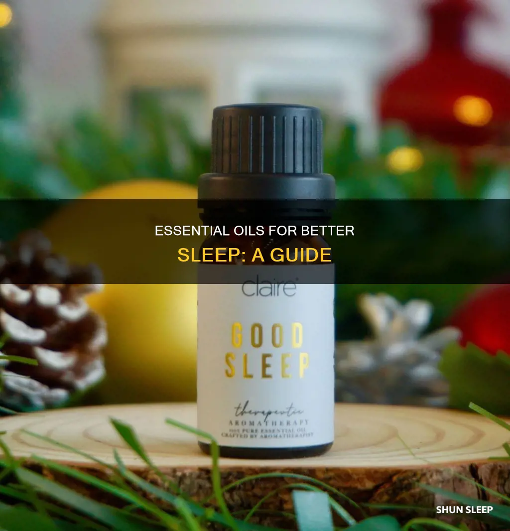 which essentisl oil to sleep better