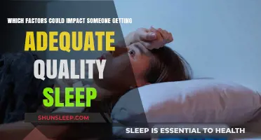 Key Factors Affecting Quality Sleep: What's Keeping You Awake?