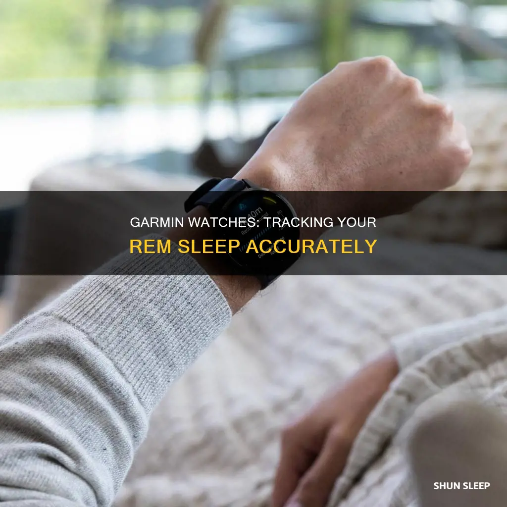 which garmin watches track rem sleep