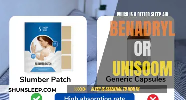 Unisom vs. Benadryl: Which Sleep Aid is Better?