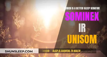 Sominex vs. Unisom: Which Sleep Sedative Wins?