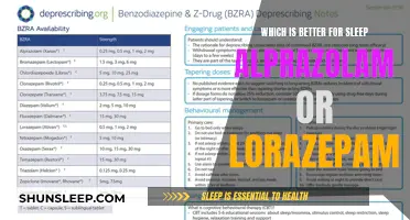 Alprazolam vs Lorazepam: Which Helps You Sleep Better?