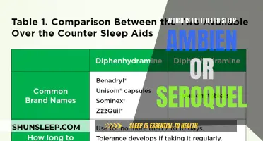 Ambien vs Seroquel: Which Drug Helps You Sleep Better?