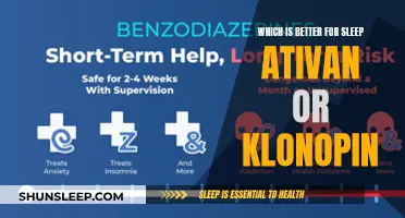 Ativan vs Klonopin: Which Drug Helps You Sleep Better?