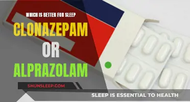 Clonazepam vs. Alprazolam: Which is Better for Sleep?