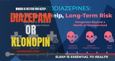 Diazepam vs Klonopin: Which is Better for Sleep?