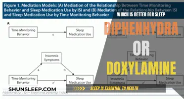 Diphenhydramine vs. Doxylamine: Better Sleep Aid?