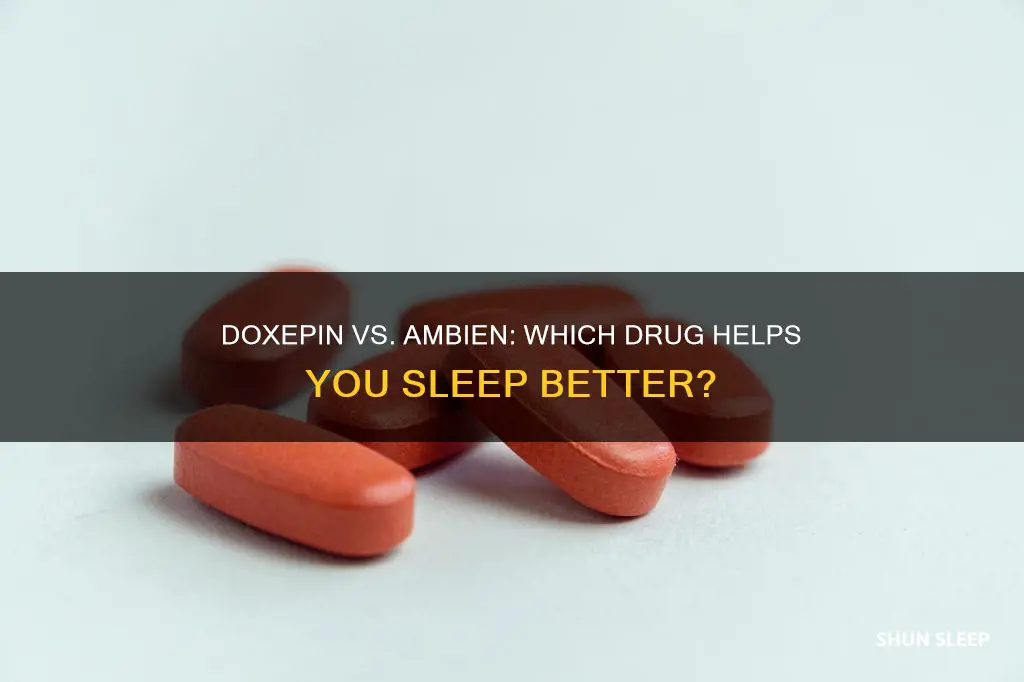 which is better for sleep doxepin or ambien