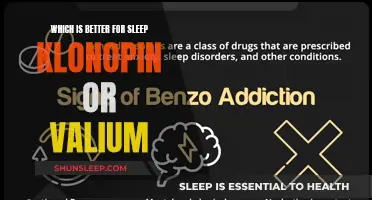 Klonopin vs Valium: Which is Better for Sleep?