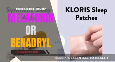 Melatonin vs. Benadryl: What's Better for Sleep?
