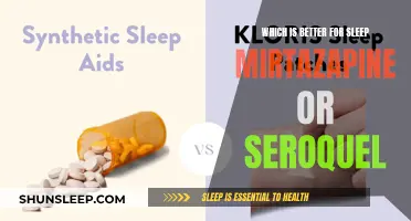 Mirtazapine vs. Seroquel: Which Drug Helps Sleep Better?
