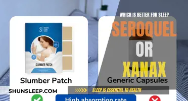 Seroquel vs. Xanax: Which Drug Offers Better Sleep?