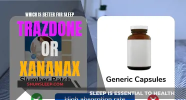 Trazodone vs Xanax: Which Drug Helps You Sleep Better?