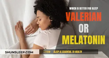 Valerian vs Melatonin: Which Sleep Aid is Better?